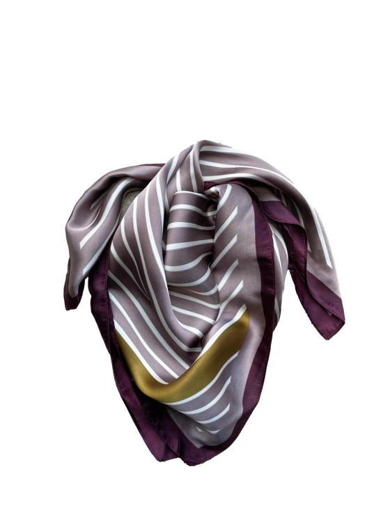  Blue Sky 머플러/스카프 파란 하늘 줄무늬 사각형 스카프