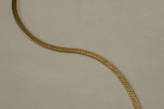  Milk & Rose 네크리스 밀크 앤 로즈 브레이드 플랫 체인 목걸이 - OTHER BRANDS