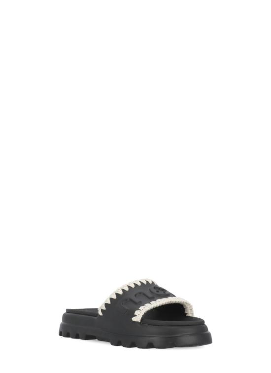 26SS 모우 뮬/슬리퍼 MUSW661000N BKWH - MOU