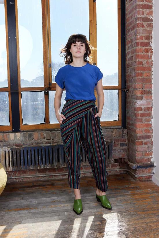  루주타 셰스 스트레이트 팬츠