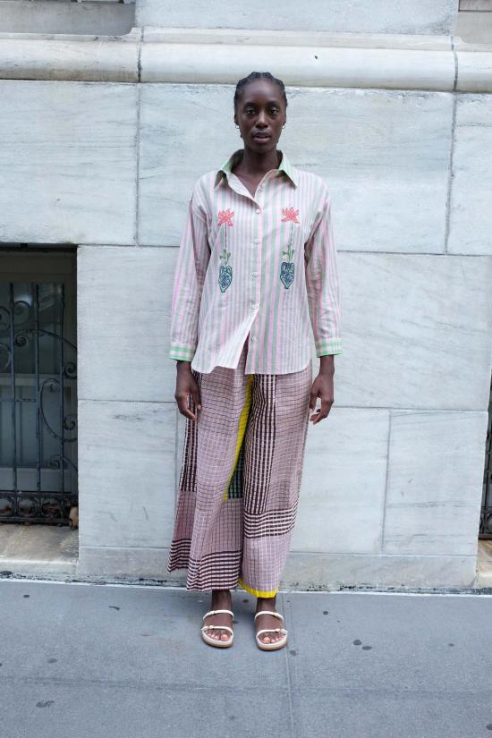  루주타 셰스 스트레이트 팬츠 - RUJUTA SHETH