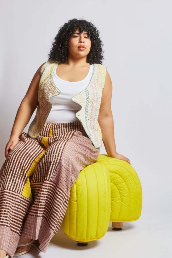  루주타 셰스 스트레이트 팬츠 - RUJUTA SHETH