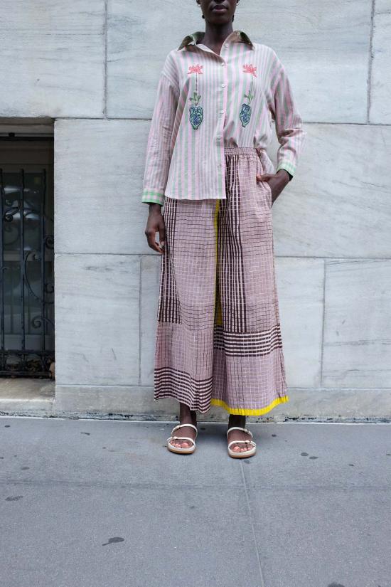  루주타 셰스 스트레이트 팬츠 - RUJUTA SHETH