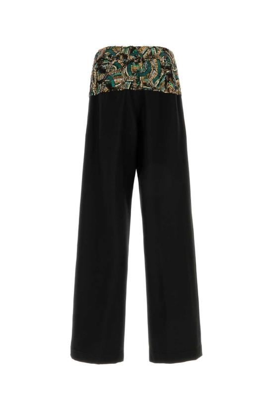 26SS 드리스 반 노튼 스트레이트 팬츠 2610209243055 900 Black - DRIES VAN NOTEN