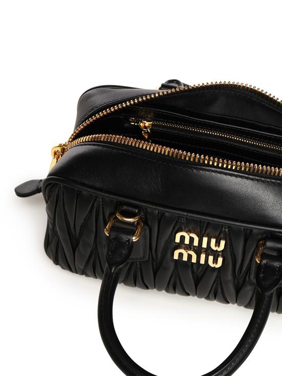 26SS 미우미우 토트백 5BB142 AN88F0002 Black - MIU MIU