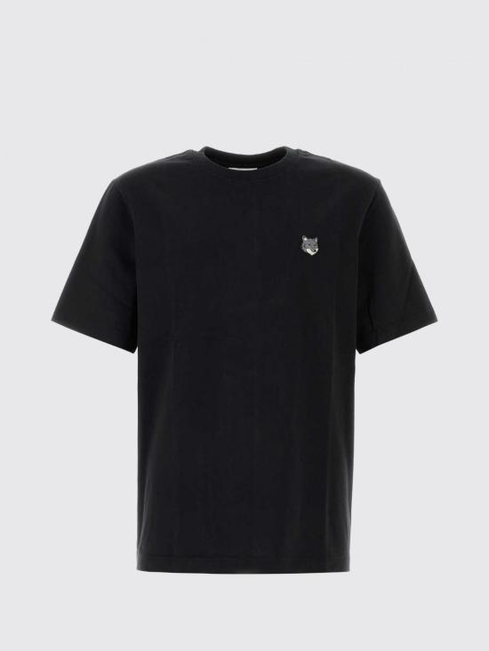 26SS 메종키츠네 폭스 헤드 컴포트 티셔츠 PM00108KJ7025 P199 Black - MAISON KITSUNE