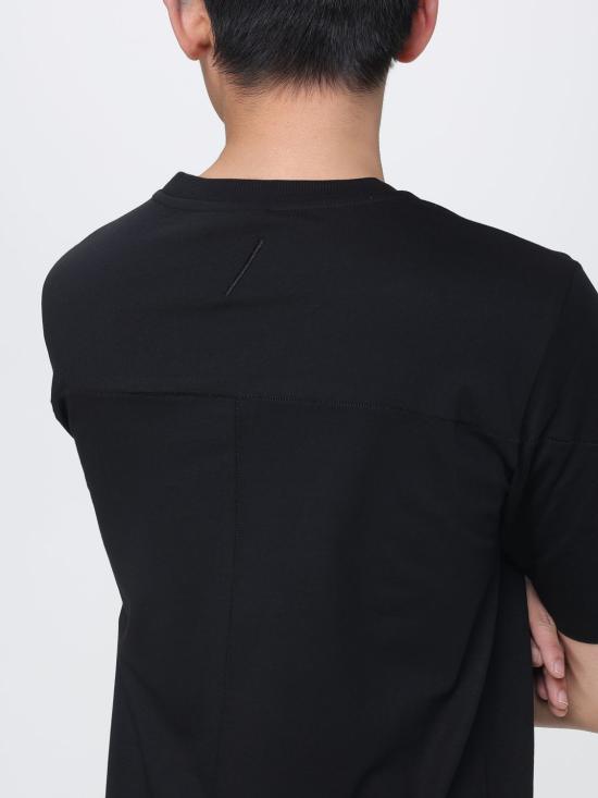 26SS 톰크롬 반팔 티셔츠 MTS92401 11 Black - THOM KROM