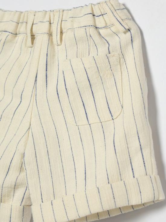 26SS [키즈] 페이 쇼츠/버뮤다 FY6539I0323 101BL Yellow Cream - FAY