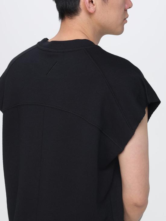 26SS 톰크롬 반팔 티셔츠 MS19001 11 Black - THOM KROM