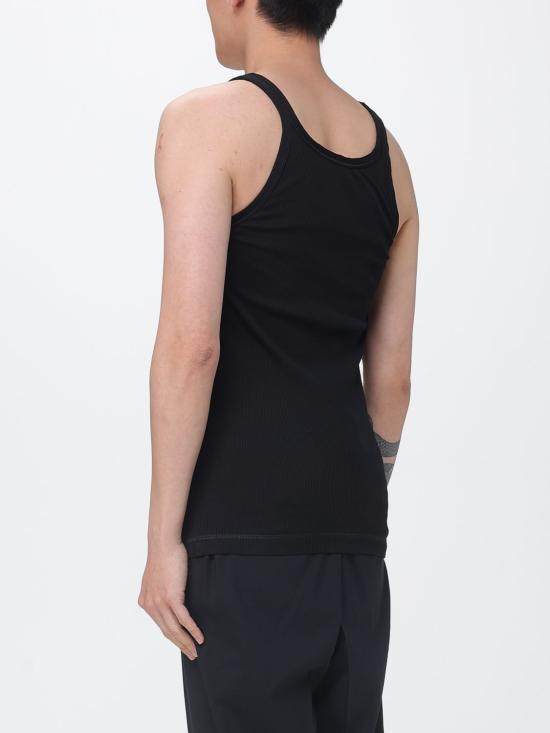 26SS 돌체앤가바나 민소매 티셔츠 G8PA8TG7P3I N0000 Black - DOLCE & GABBANA