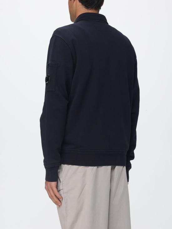 26SS 씨피 컴퍼니 후드 티셔츠 20CMSS040A110044G 888 Blue - C.P. COMPANY