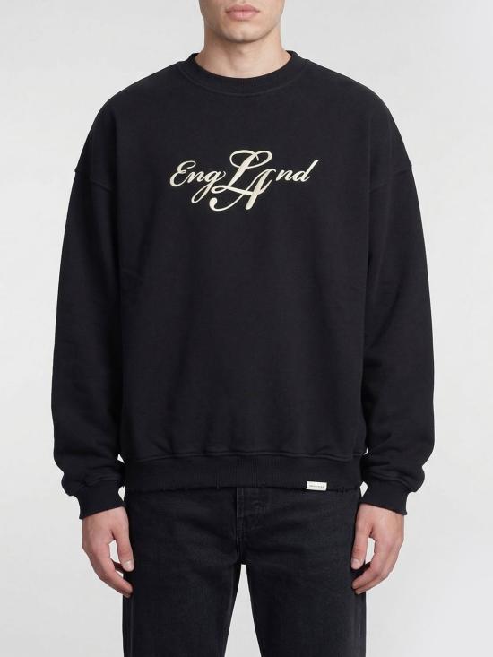 26SS 리프레젠트 긴팔 티셔츠 MLM100872 01 Black