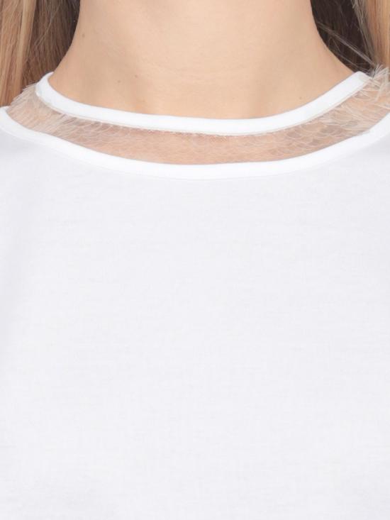 26SS 파비아나 필리피 반팔 티셔츠 JED266F157L905 21 White - FABIANA FILIPPI