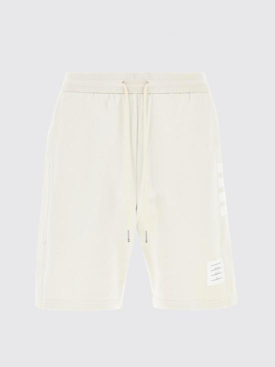 26SS 톰브라운 클래식 루프백 4바 스웨트쇼츠 MJQ222A03037 260 Beige - THOM BROWNE