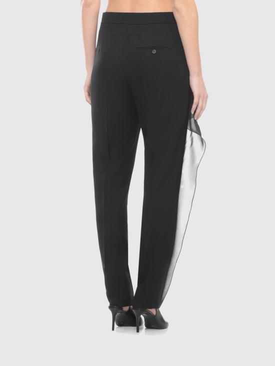 26SS 랑방 스트레이트 팬츠 RWTR00175857P26 10 Black - LANVIN