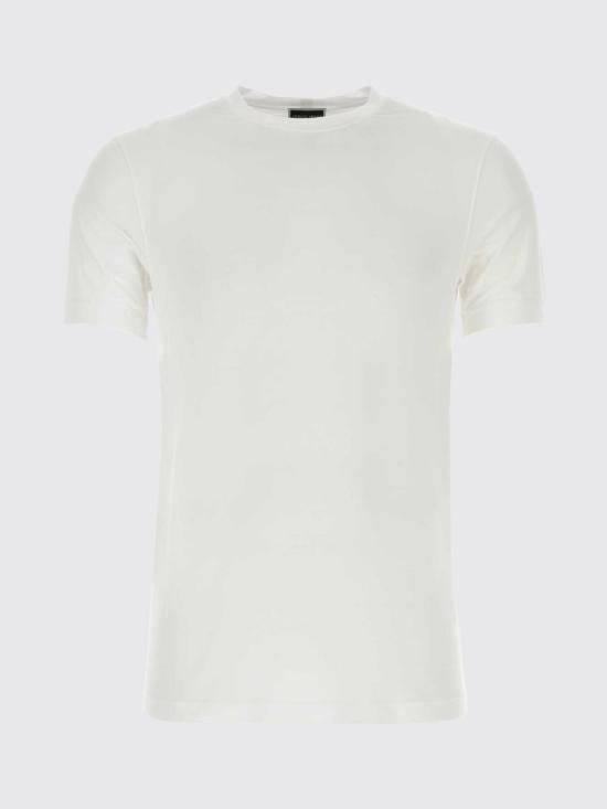 26SS 조르지오 아르마니 반팔 티셔츠 8NST62SJP4Z U090 White - GIORGIO ARMANI