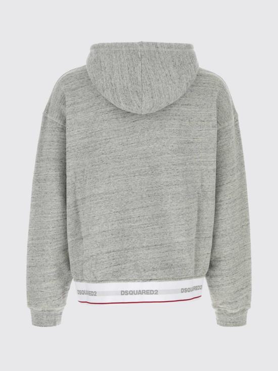 26SS 디스퀘어드2 후드 티셔츠 S71GU0768D25026 856M Grey - DSQUARED2