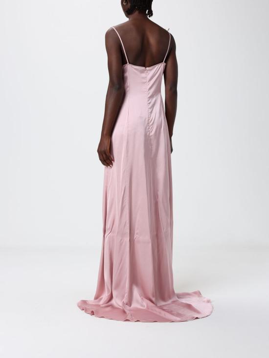 26SS 블루마린 롱 원피스 P644A455A N0114 Violet - BLUMARINE