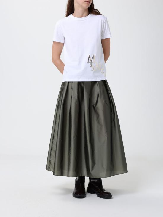 26SS 에스막스마라 롱 스커트 2619101013600 004 Olive - 'S MAX MARA