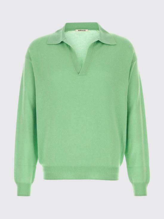 26SS 오라리 폴로 티셔츠 A26SP02SC MINT GREEN Mint - AURALEE