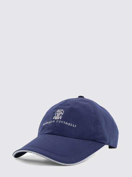 26SS 브루넬로 쿠치넬리 볼캡 MM4799859 CEF87 Blue - BRUNELLO CUCINELLI