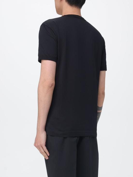 26SS 돌체앤가바나 반팔 티셔츠 G8PV1ZG7P3N N0000 Black - DOLCE & GABBANA