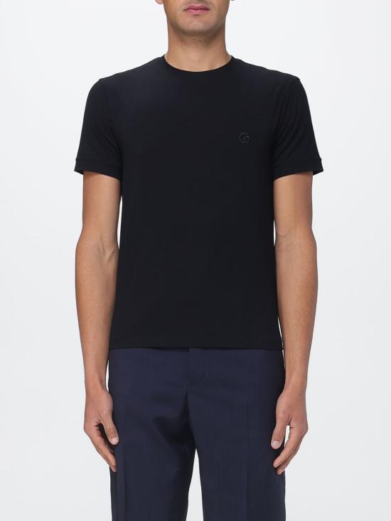 26SS 조르지오 아르마니 반팔 티셔츠 3GST52SJP4Z UC99 Black 1