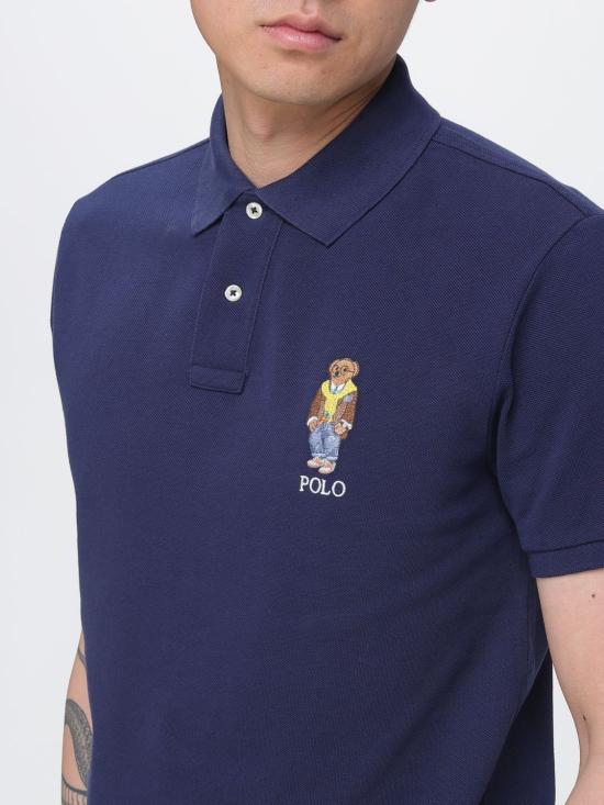 26SS 폴로 랄프로렌 폴로 티셔츠 710B16251 001 Navy - POLO RALPH LAUREN