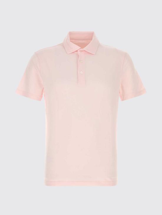 26SS 페델리 폴로 티셔츠 TUD00120 38 Pink - FEDELI