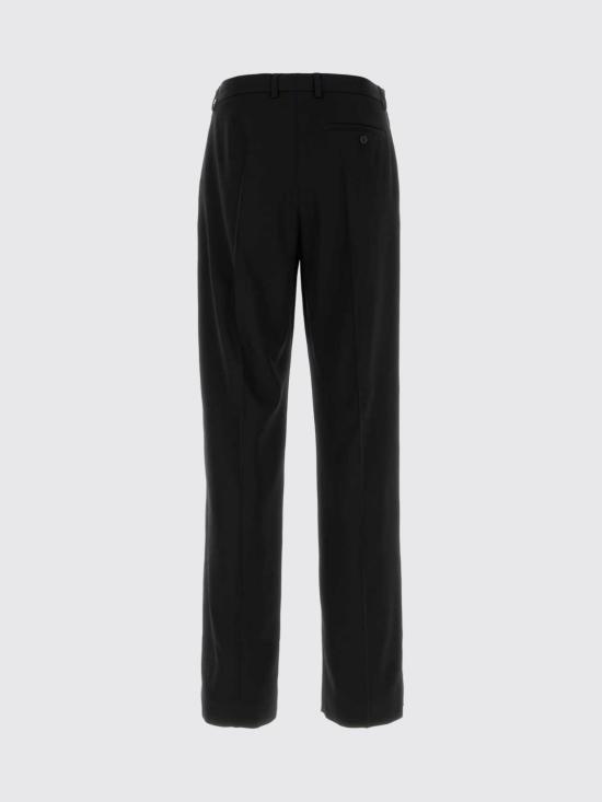 26SS 발렌시아가 스트레이트 팬츠 857650TNT39 1000 Black - BALENCIAGA