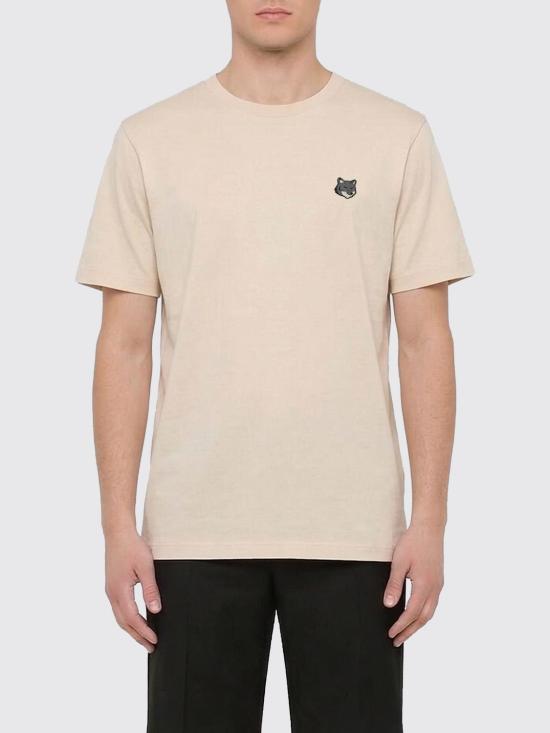 26SS 메종키츠네 폭스 헤드 컴포트 티셔츠 PM00108KJ7025 0447 Lilac