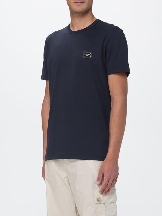 26SS 돌체앤가바나 반팔 티셔츠 G8PT1TG7F2I B0665 Blue 1 - DOLCE & GABBANA