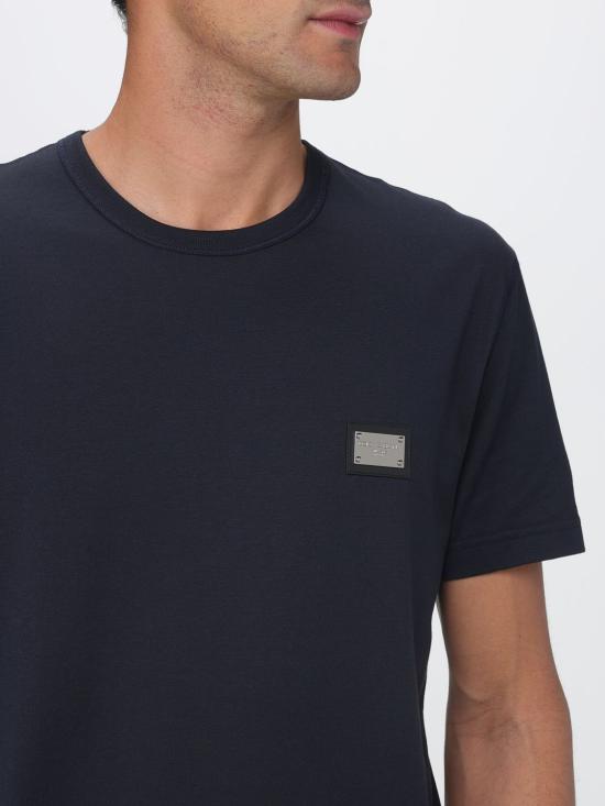 26SS 돌체앤가바나 반팔 티셔츠 G8PT1TG7F2I B0665 Blue 1 - DOLCE & GABBANA