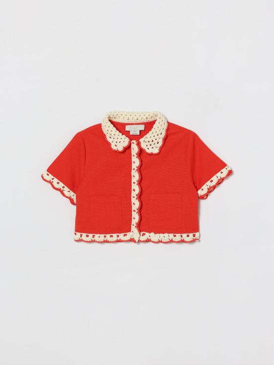 26SS [키즈] 스텔라 맥카트니 가디건 TY5A31Z3452 426 Red