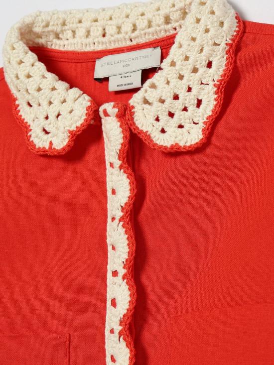 26SS [키즈] 스텔라 맥카트니 가디건 TY5A31Z3452 426 Red - STELLA MCCARTNEY