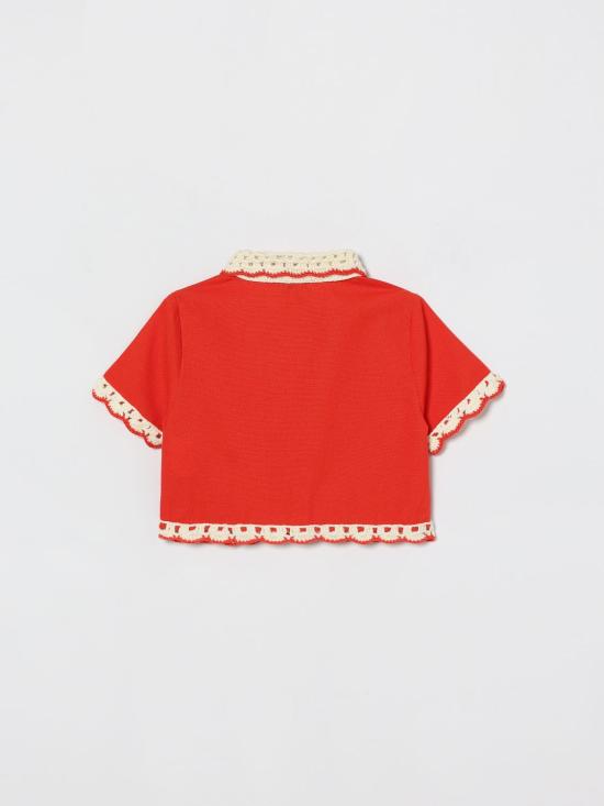 26SS [키즈] 스텔라 맥카트니 가디건 TY5A31Z3452 426 Red - STELLA MCCARTNEY