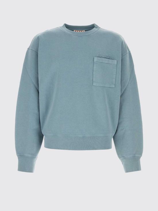 26SS 마르니 긴팔 티셔츠 FUMU0151GXUSCY95 TCB31 Sky - MARNI