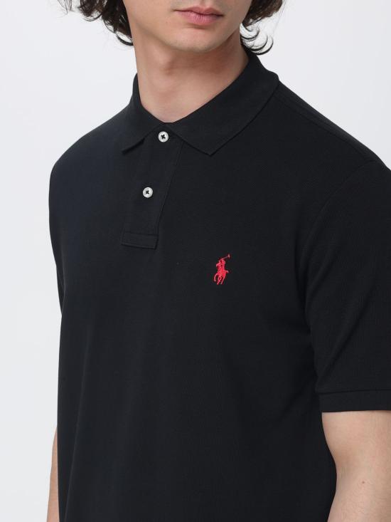 26SS 폴로 랄프로렌 폴로 티셔츠 710783656 020 Black - POLO RALPH LAUREN
