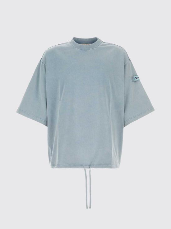 26SS 마르니 반팔 티셔츠 HUMU0362GXUSCZ10 00B31 Sky - MARNI