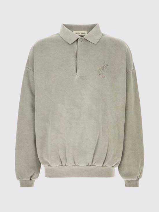 26SS 피어오브갓 폴로 티셔츠 192HO252041F SMOKE Grey - FEAR OF GOD