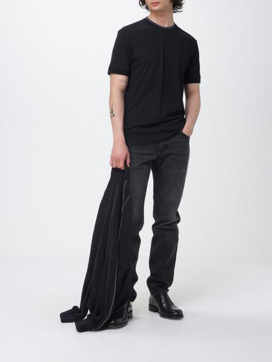 26SS 돌체앤가바나 반팔 티셔츠 G8SW4ZHU7W9 N0000 Black - DOLCE & GABBANA