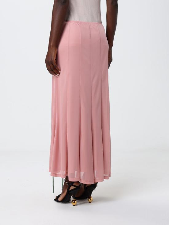 26SS 모스키노 롱 스커트 01200446 1187 Pink - MOSCHINO