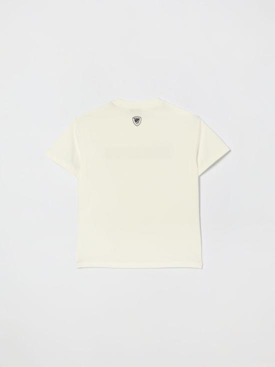 26SS [키즈] 블라우어 티셔츠 BLKH02525007558 127 Yellow Cream - BLAUER