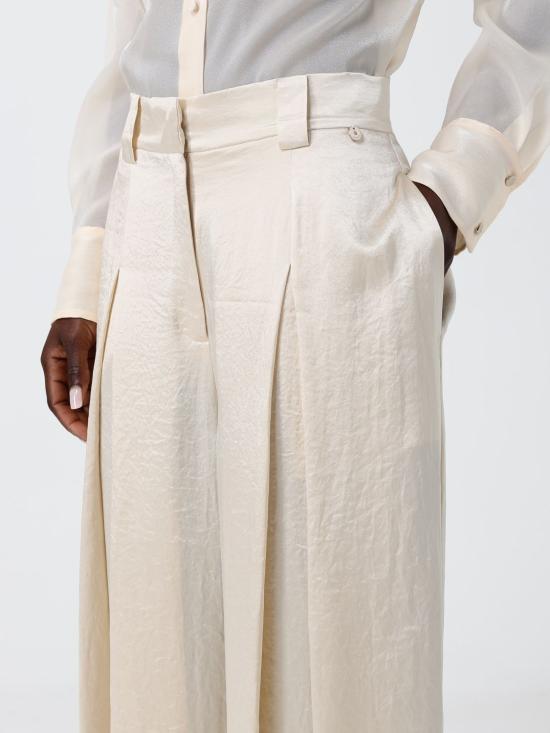 26SS 리우조 팔라초 팬츠 CA6150T450A P9572 Cream - LIU JO