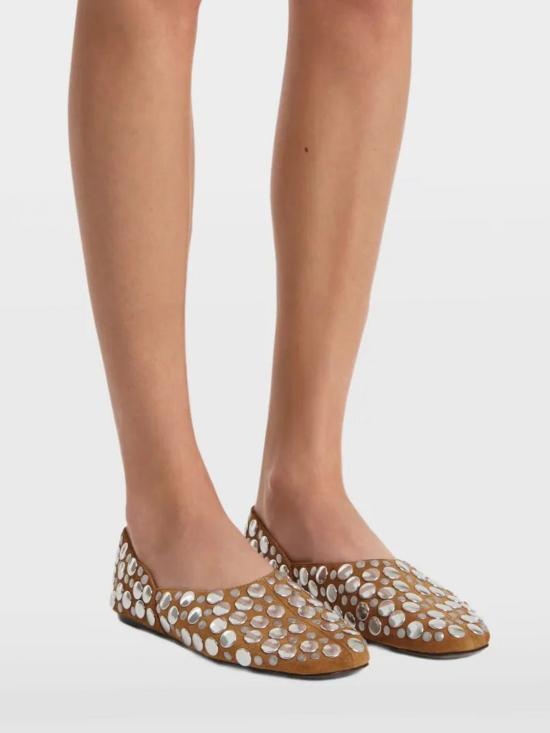 26SS 케이트 플랫 슈즈 F4059970 902 Brown - KHAITE