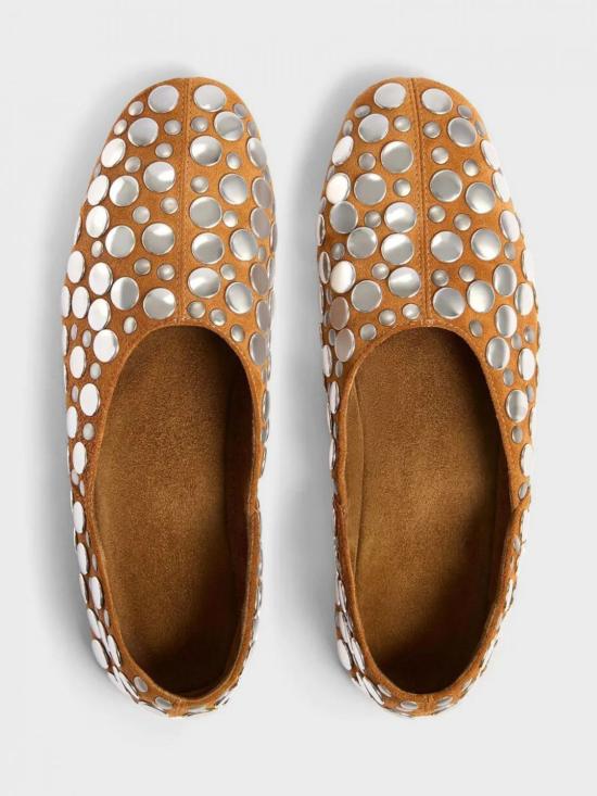 26SS 케이트 플랫 슈즈 F4059970 902 Brown - KHAITE