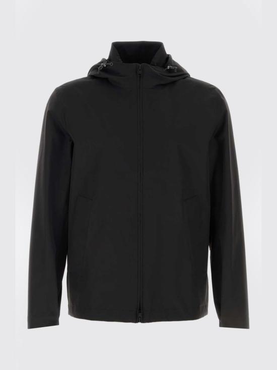 26SS 울리치 긴팔 티셔츠 CFWOOU2130MRUT4018 100 Black - WOOLRICH