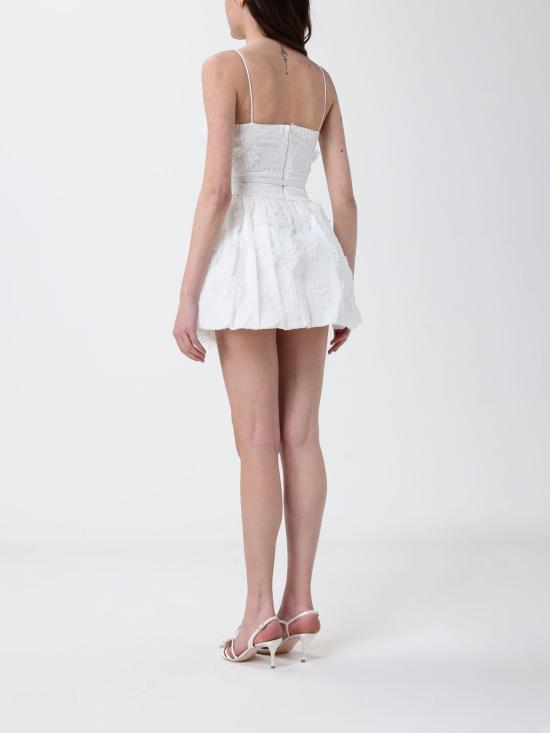 26SS 셀프 포트레이트 숏 원피스 SS26267SW White - SELF PORTRAIT