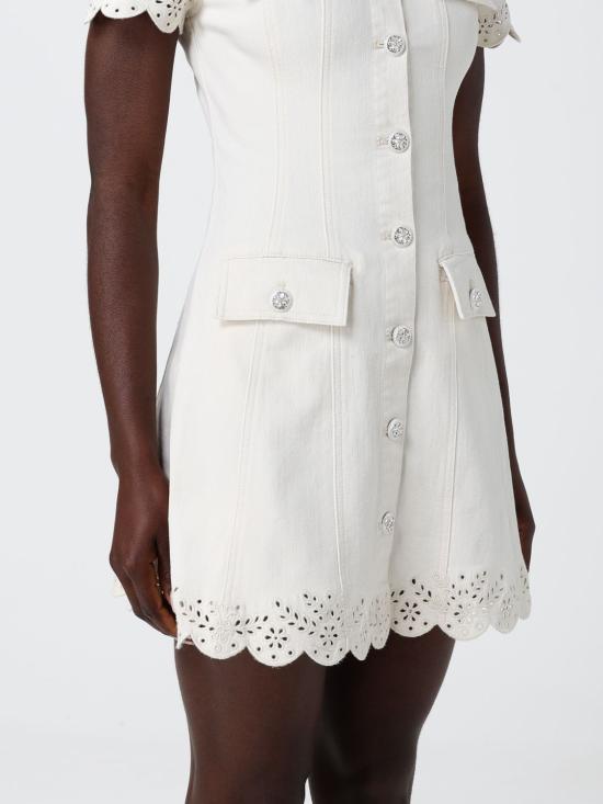 26SS 셀프 포트레이트 숏 원피스 SS26824SC CREAM White - SELF PORTRAIT