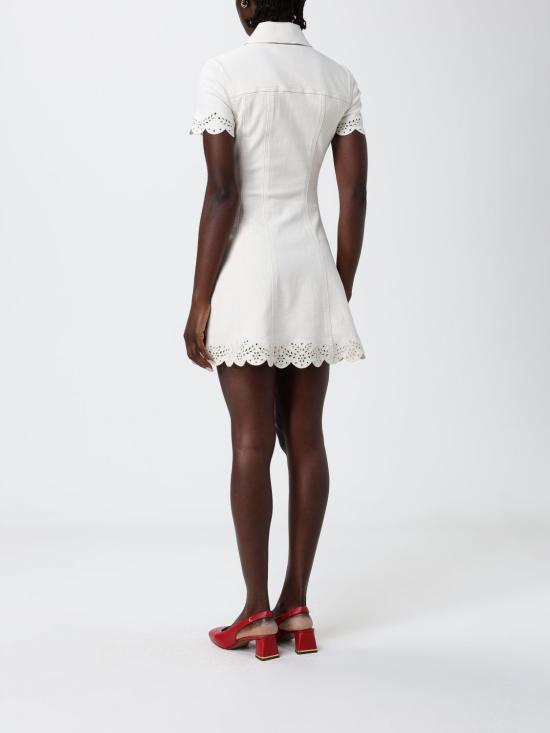 26SS 셀프 포트레이트 숏 원피스 SS26824SC CREAM White - SELF PORTRAIT